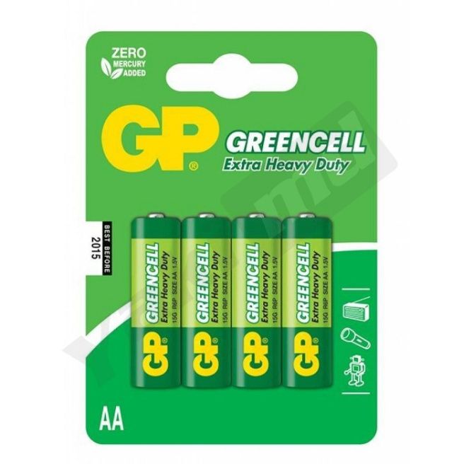 Baterie GP AA Greencell