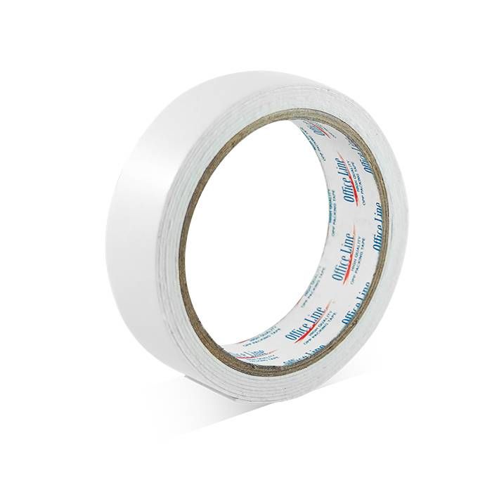 Banda adezive dubla buretata OfficeLine 18mm х 2m