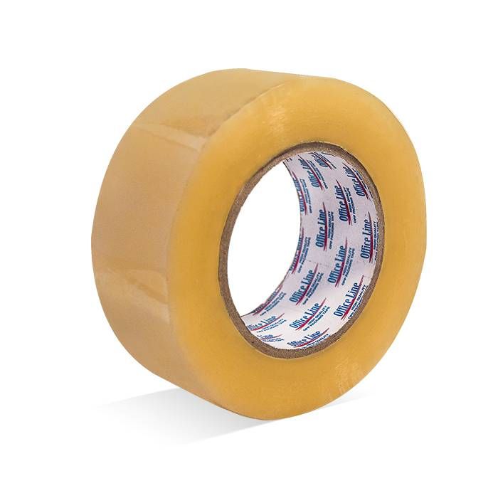 Banda adeziva p/u impachetare OfficeLine, 48mm x 300m, transparenta