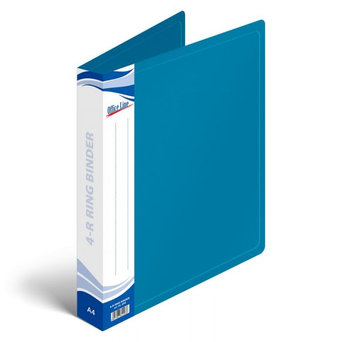 Mapă din plastic Office Line, cu 4 inele