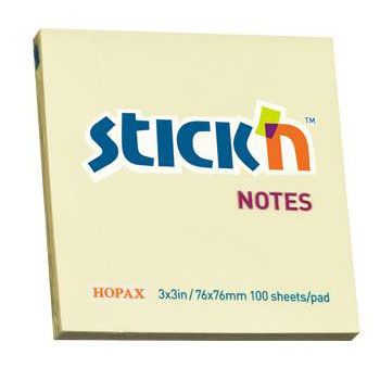 Блок для заметок STICKn, 76x76, 100 листов