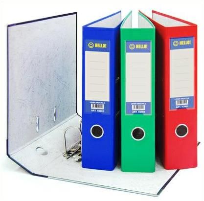 Папка-регистратор A4/70 мм, Hello, PVC