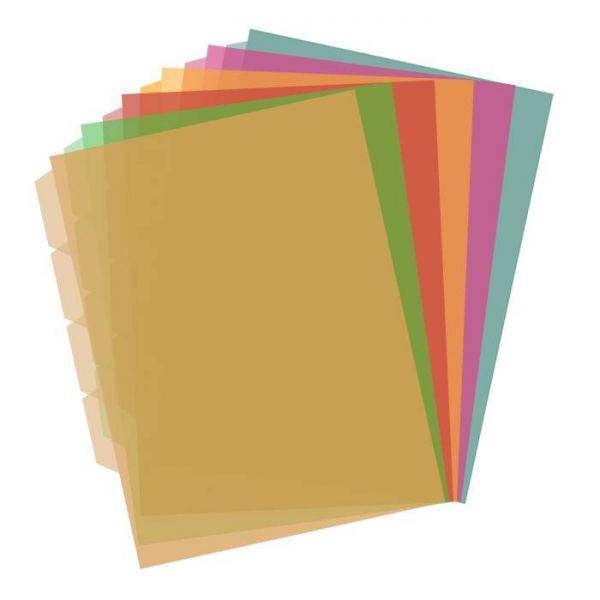 Папка-уголок A4, отделения