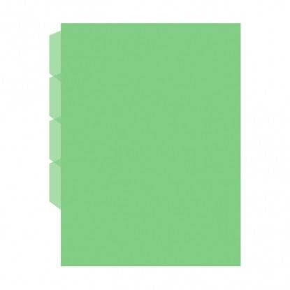 Mapă-colț  A4, 3 compartimente