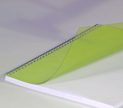 Copertă PVC A4, transparentă, 0,20 mm