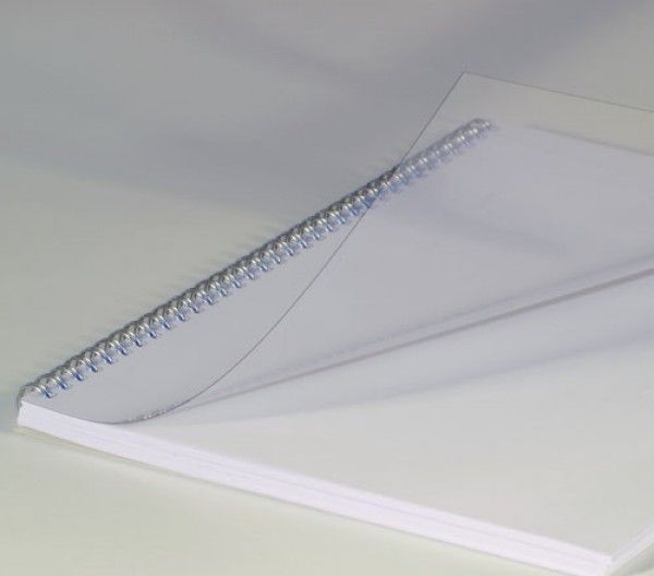 Copertă PVC A4, transparentă, 0,30 mm