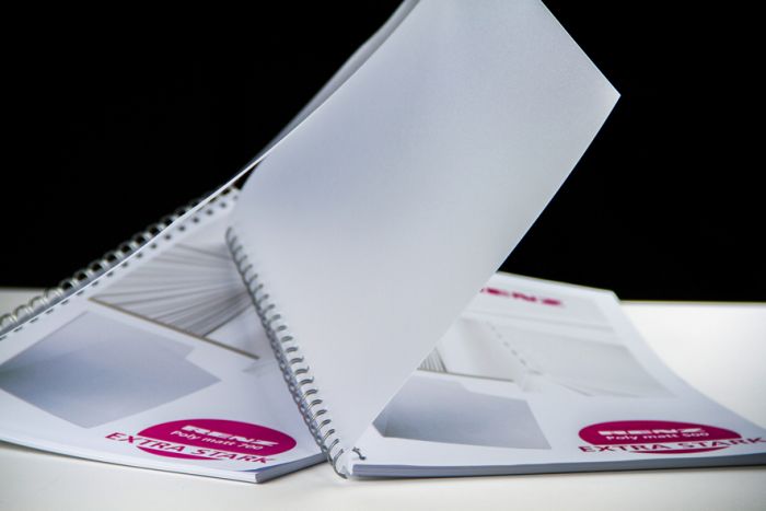 Copertă Poly matt 700 A4, 0,70 mm