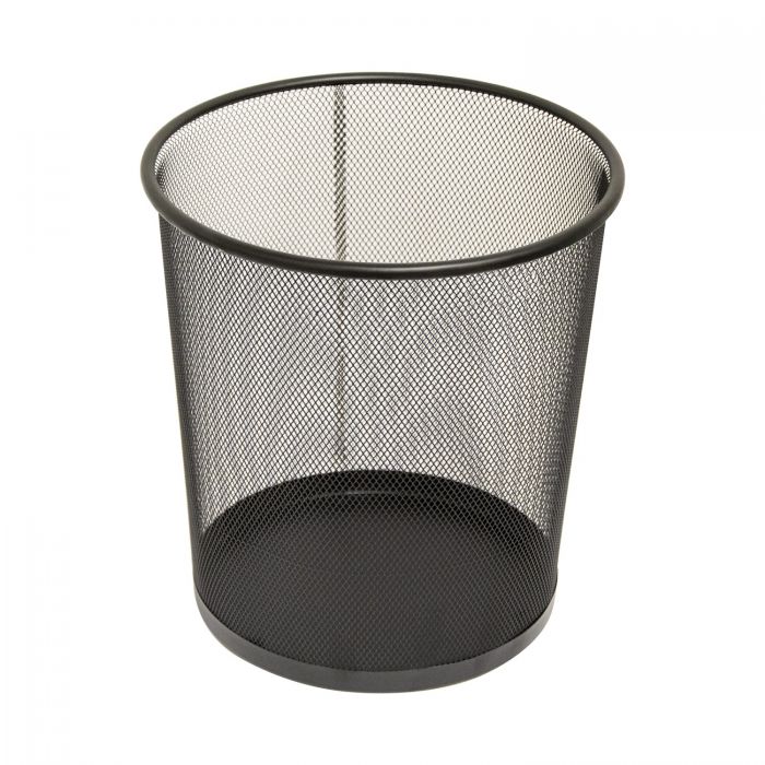 Корзина для мусора металл сетчатая круглая 