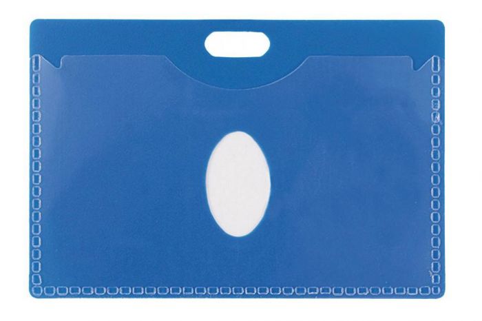 Бейдж горизонтальный на твердой основе, ECONOMIX 90 x55 mm.