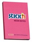 Bloc de hârtie pentru notițe STICKn, 76x51mm, 100 file, NEON