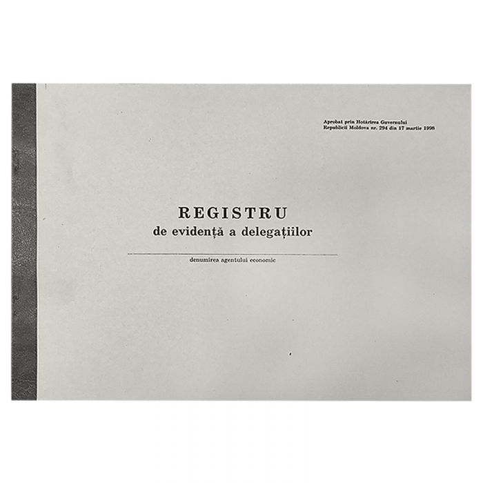 Registru de evidenta a delegatiilor, hirtie de ofset, 50 file