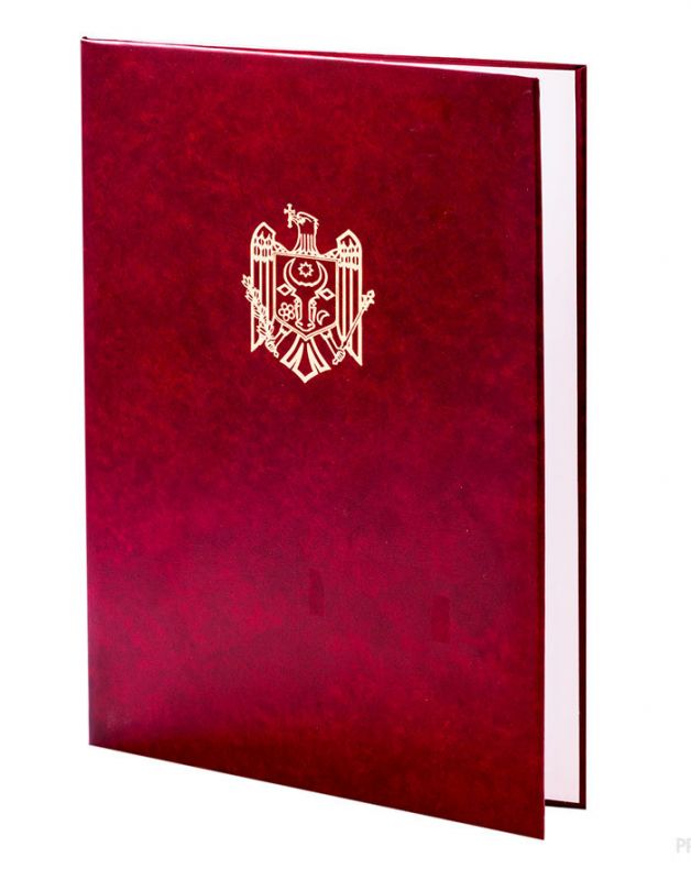 Папка на подпись с гербом РМ