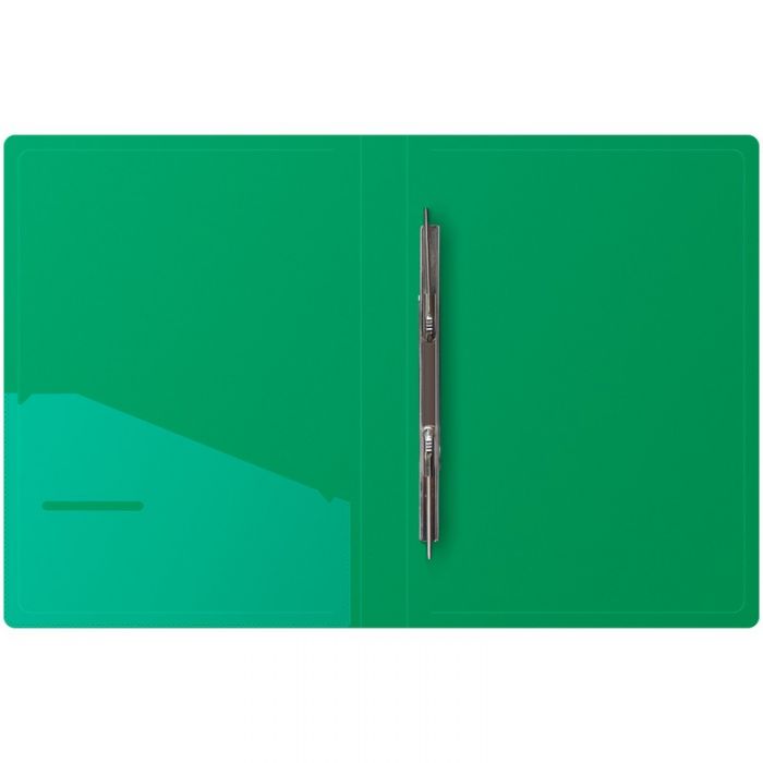 Mapă din plastic  cu șină metalică HELLO