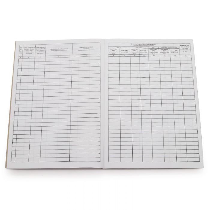 Registru-Vinzari A4, hirtie de ofset, 50 file